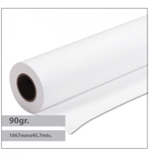 Papel Premium Coated 90g 1067mmx457m Evolution - 1un 
