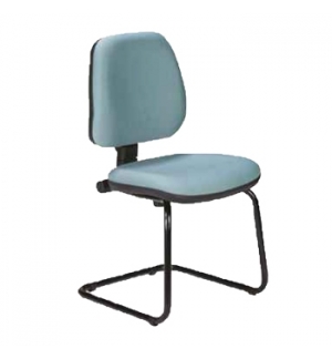 Cadeira Operativa Liza Costa Media Patim S/Bracos Preto 