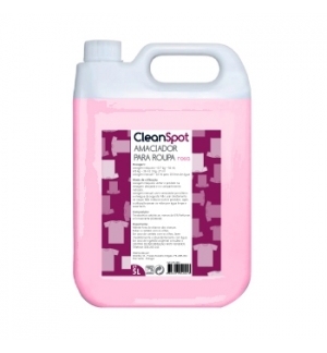 Amaciador Roupa Cleanspot Rosa (5 Litros)