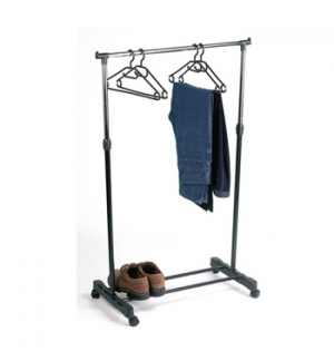 Expositor de cabides com rodas 80x42x160cm