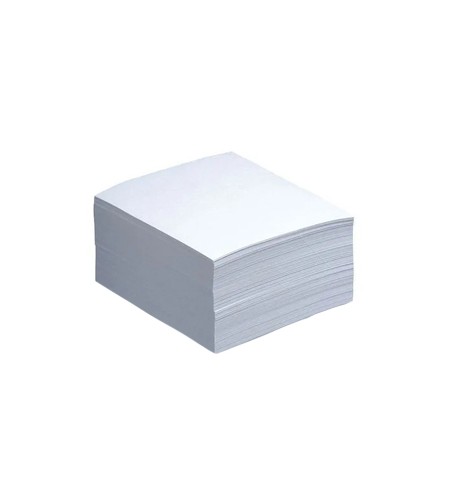 Bloco Papel Recarga 95x90x40mm Memo Cubos Branco (10467)