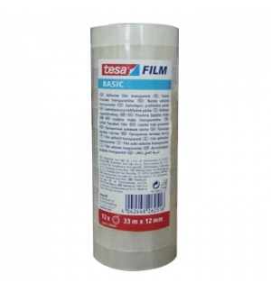 Fita Adesiva Clear Tesa Basic 12mmx33mts 1unid 