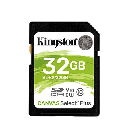 Cartão Memória SDHC 32GB KINGSTON Canvas Select Plus