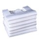 Sacos Plástico Alças 45x55cm Branco Pack 5Kg