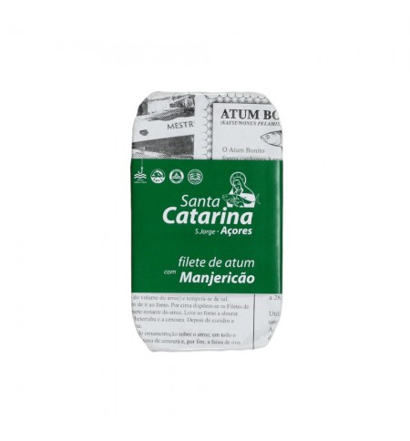 Filete Atum Santa Catarina c/Manjericão 120g