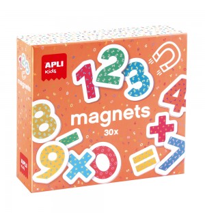 Jogo Educativo Apli Números Magnéticos 30 Peças