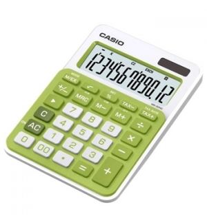 Calculadora de Secretaria Casio MS20NC Verde 12 Digitos 