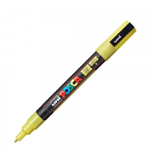 Marcador Uniball Posca PC-3ML 0,9mm Amarelo Glitter (L9) 1un