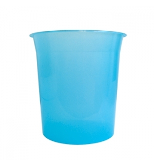 Cesto Papeis Plastico Verde Transparente 15 Litros 