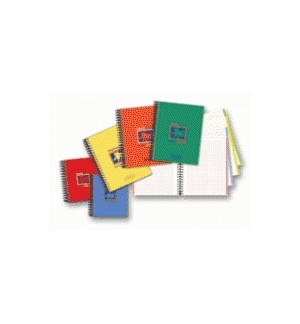 Bloco A7 Quadric 70gr Capa Plastico Pack 6 (711-A7-70-4C) 
