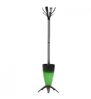 Bengaleiro e Porta Guarda Chuva cone em PP Verde 