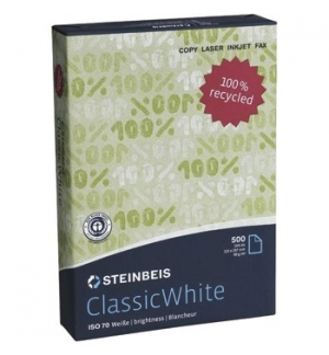 Papel Fotocopia A4 80gr Reciclado Steinbeis Papier 5x500Fls 