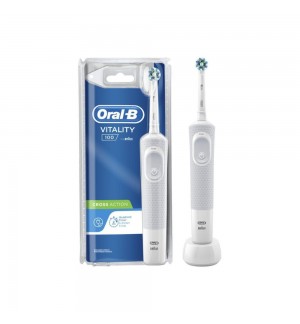Escova de Dentes Electrica Oral-B Vitality 100 Branco