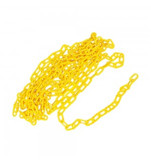 Corrente de Plastico Amarelo para Cone Seguranca
