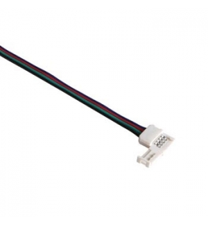 Conector com cabo para fitas LED RGB (5050) 