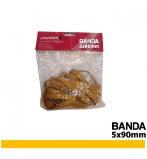 Elasticos 5x90mm (Banda) 100gr 