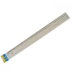 Regua Plastico 40cm - 1un 