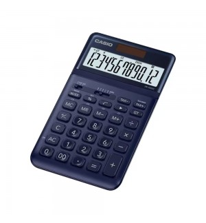 Calculadora Secretária Casio JW200SCNY Azul Escuro 12 Dígito