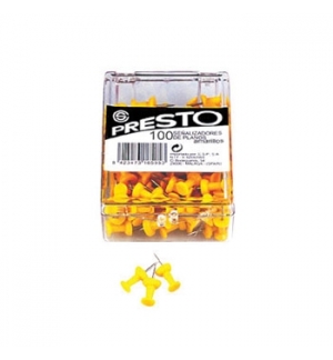 Sinalizadores Presto (100un) Amarelo 