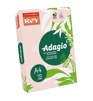 Papel Fotocopia Adagio(cd07) A4 80gr Rosa 1x500Fls 