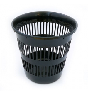 Cesto Papeis Plastico Preto 15 Litros 