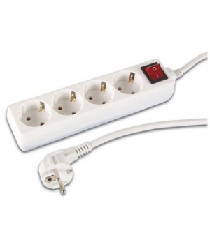 Bloco c/4 TomadasInterruptor e Cabo 3mts 