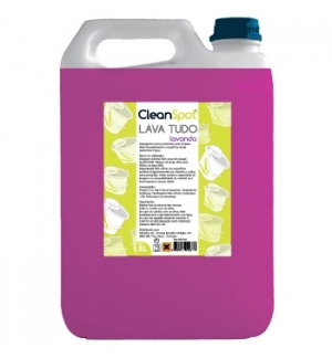 Detergente Lava Tudo Lavanda Cleanspot (5 Litros)