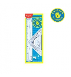 Conjunto Desenho 3 Pecas Maped p/Esquerdinos 