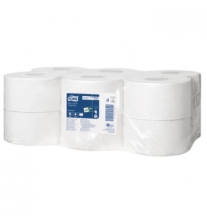 Papel Higienico (Jumbo) TORK 2Fls 9cm 120mts - 12 Rolos 