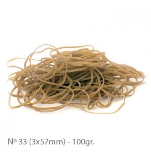 Elasticos 3x91mm (N33) 100gr 