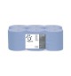 Rolo Toalhas Mão Azul 135mx20cm 2Fls Papernet 412056 6un