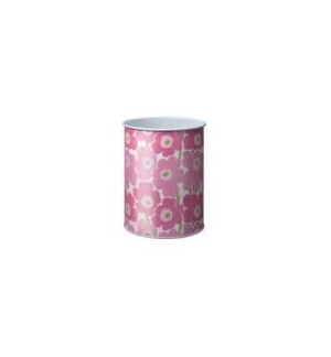 Papeleira Metal 15 Litros Marimekko Rosa 