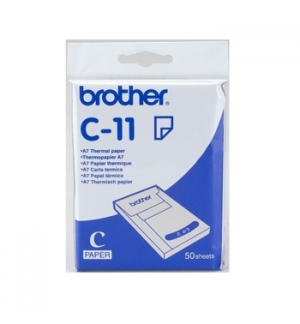 Papel termico A7 (C11) 105 mmx74 mm 