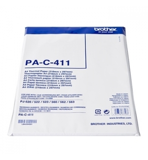 Papel Termico A4 p/ Brother PJ622/623/662/663 Pack 100un 