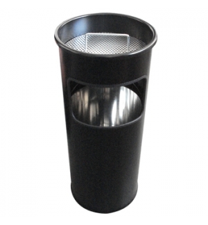 Papeleira e Cinzeiro 17 litros Preto 