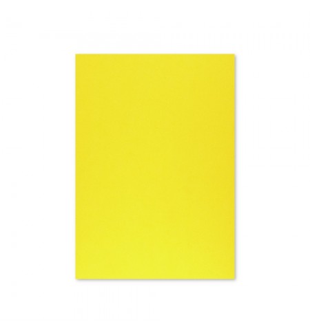 Cartolina A4 Amarelo Girassol 4G 250g 125 Folhas