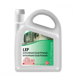 Detergente Gel Desinfetante WC Clorado perfumado GLOW 15 Ls