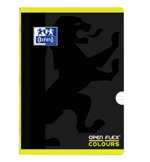 Caderno Agrafado Oxford Colours Openflex A4 Pautado Lima