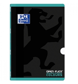 Caderno Agrafado Oxford Colours Openflex A4 Pautado Ice Mint