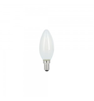 Lâmpada Vela LED E14 2W 250lm Mate Branco Quente