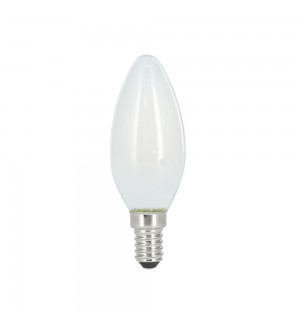 Lâmpada  LED E14 Vela 2W 250lm Mate Branco Quente