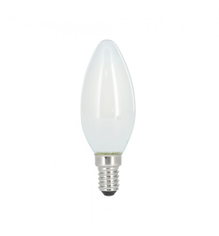 Lâmpada  LED E14 Vela 2W 250lm Mate Branco Quente