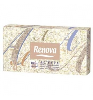 Lencos Papel Facial Renova Active Mini 46un 