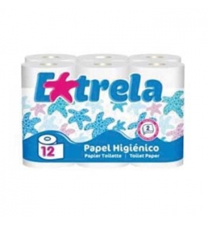 Papel Higienico Domestico 1177mts 2Fls 12 Rolos