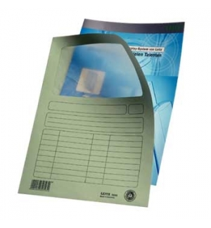 Pastas Protocolo(3950-00-50)com Janela Verde Cx 100un 