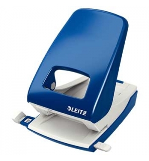 Furador Leitz 5138 4mm c/Regua 40 Folhas Azul 