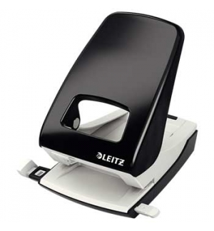 Furador Leitz 5138 4mm c/Regua 40 Folhas Preto 