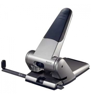 Furador Leitz 5180 63 Folhas Cinza Prata 