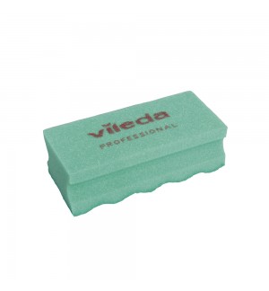 Esponja Salva Unhas 6x14cm Vileda Professional Verde 10un