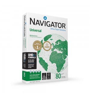 Papel 080gr Fotocopia A3 Navigator Premium 1x500Fls
